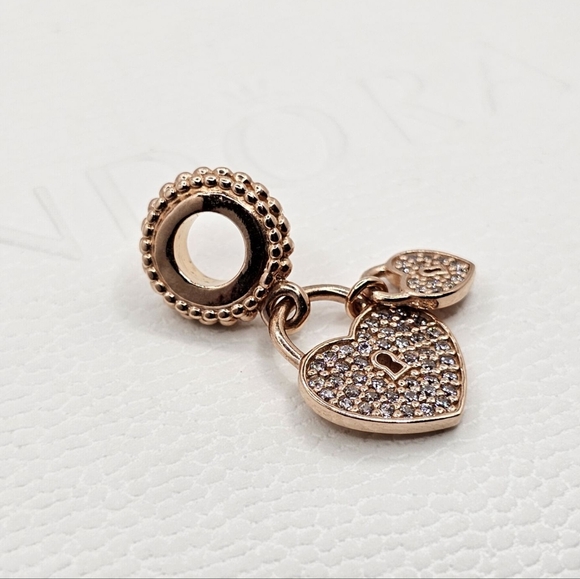 Authentic Pandora Rose Dangle Charm - Picture 5 of 5